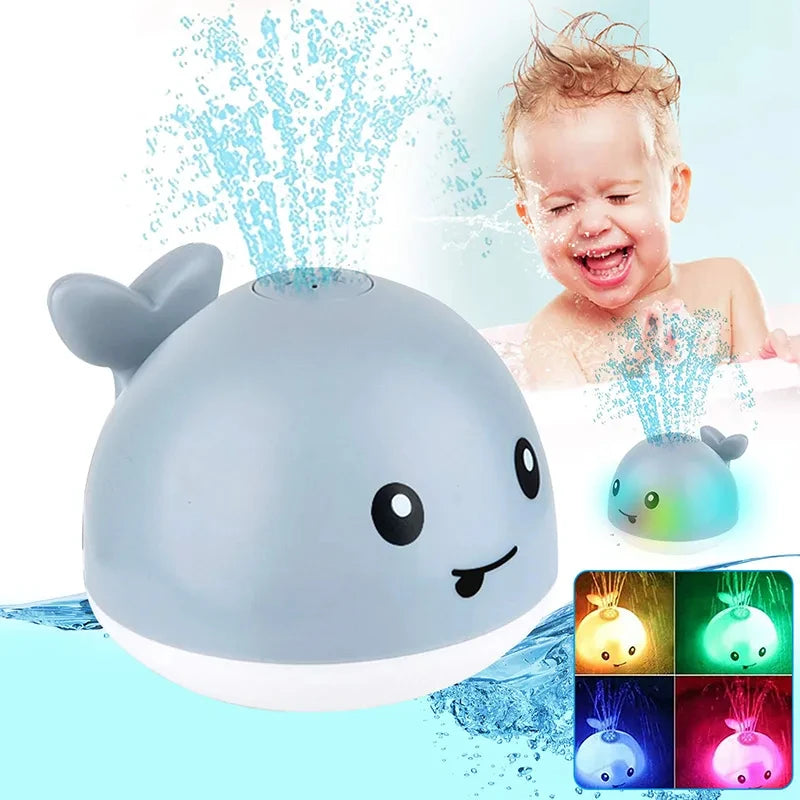 Whale Bath Toy – Light-Up Water Spray for Toddlers